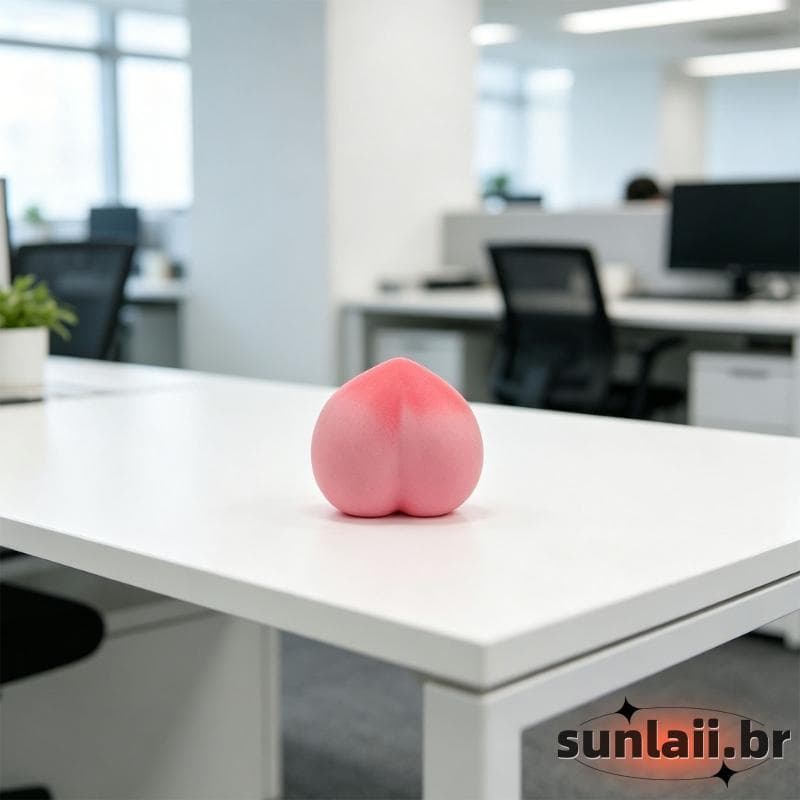 SUNLAII Deformável Squeeze Stress Para Adultos Crianças Realista Pêssego Anti Ansiedade Brinquedo Sensorial