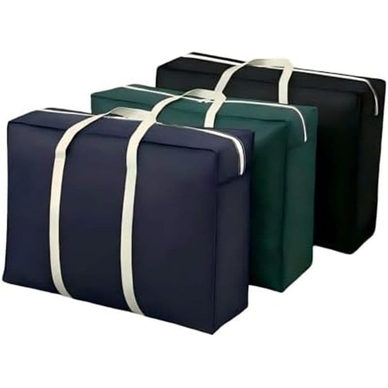 3 Pacotes De Sacos De Armazenamento , Suprimentos De Movimento , Sacolas Para Camping , Cama , Travesseiros , Edredons ,