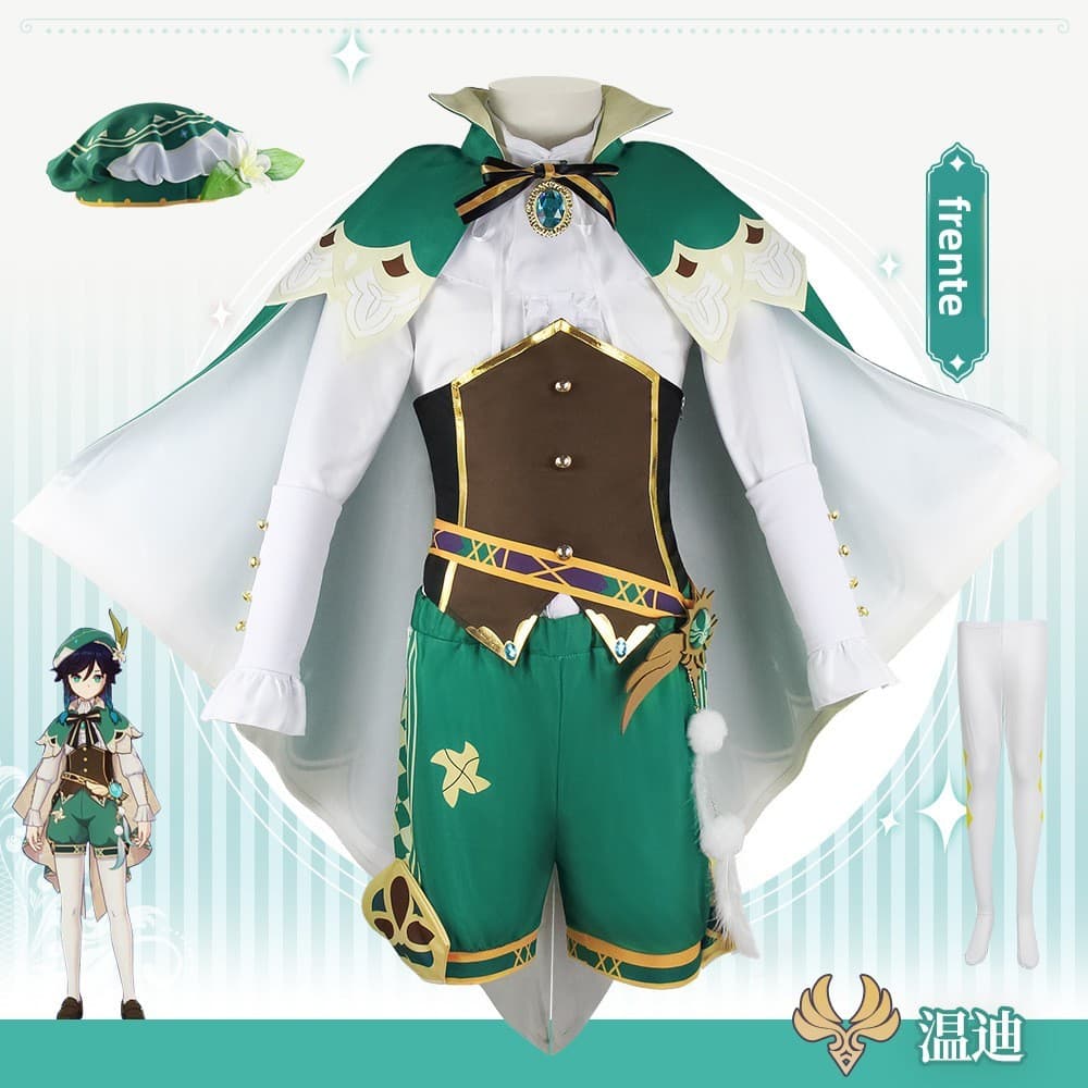 Fantasia de cosplay de anime Wendy, traje de cosplay de jogo de anime feminino, conjunto completo para Halloween, cospla