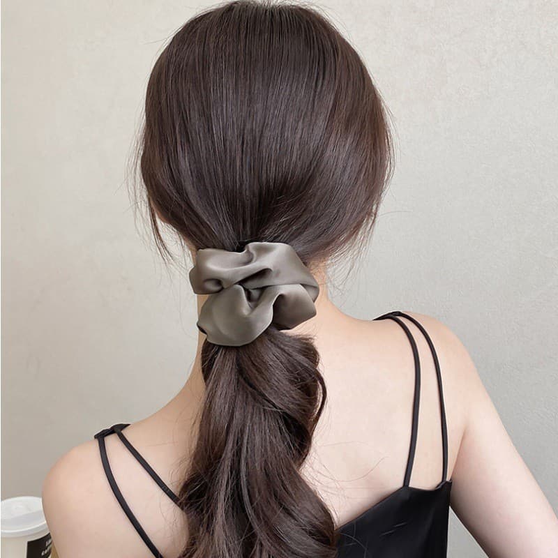 Laço de cabelo anel de intestino grande sensação de alta qualidade amarrando corda de cabeça de cabelo feminino rabo de