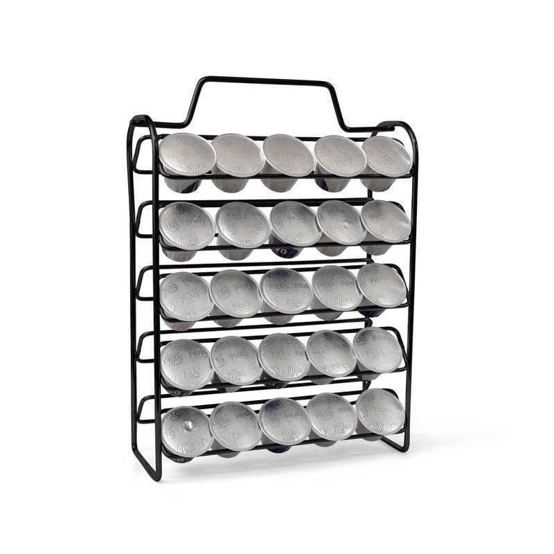 SUPORTE PORTA 50 CÁPSULAS NESPRESSO PRETO