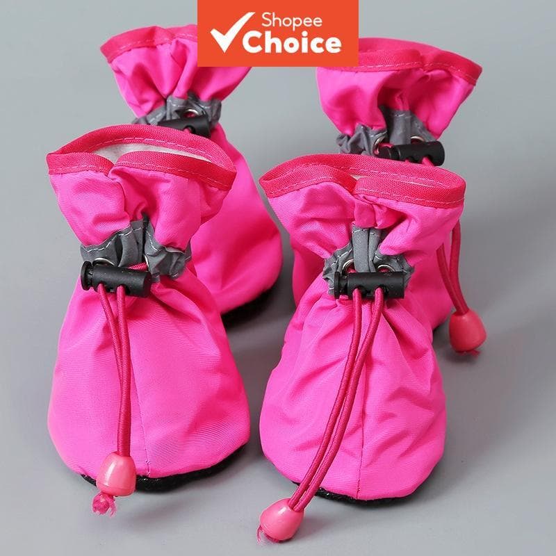 Sapatos Antiderrapantes para Animais de Estimação, Protetor de Patas para Ambientes Internos, Botas Impermeáveis para