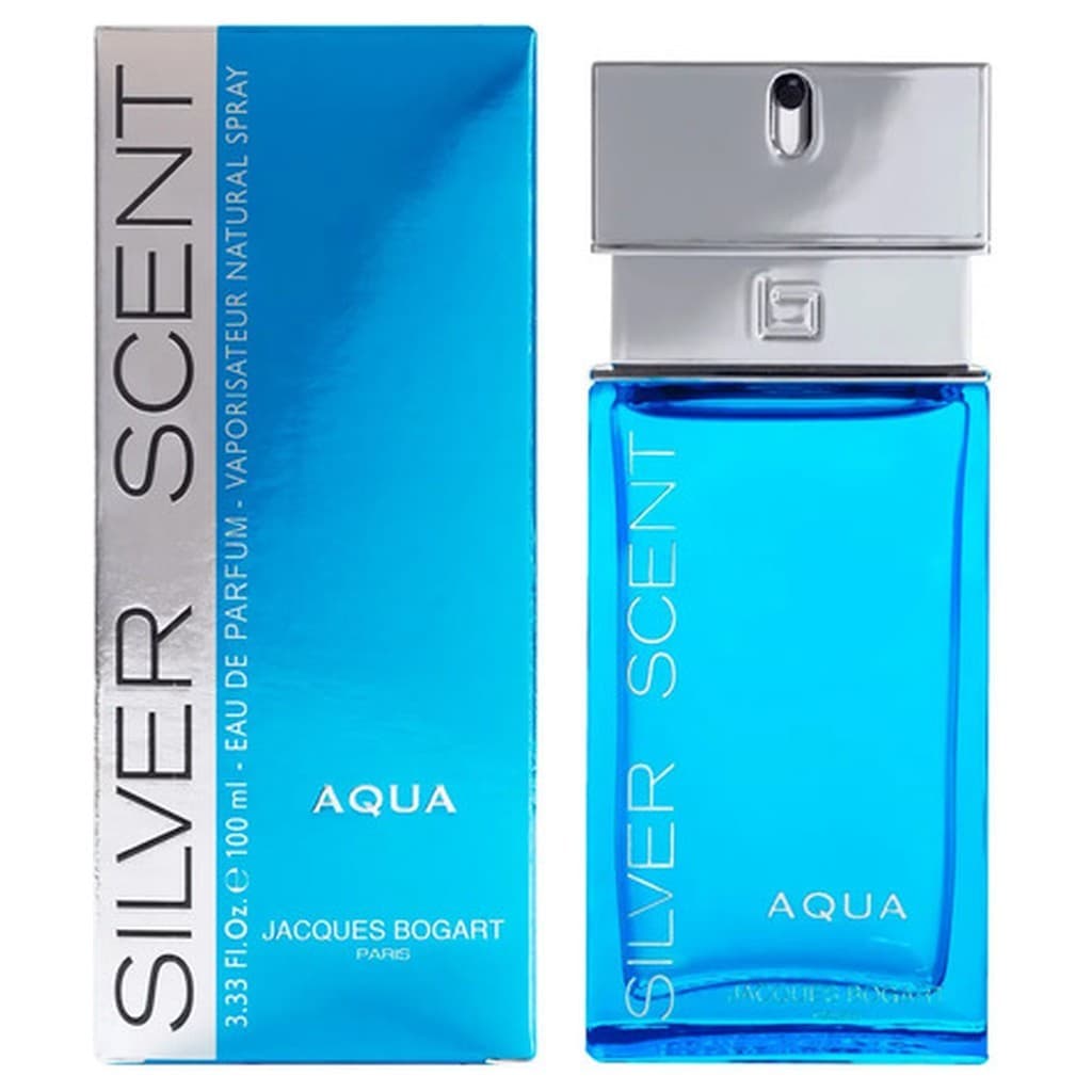 Perfume Jacques Bogart Silver Scent Aqua Eau De Parfum Masculino 100ml Spray Original