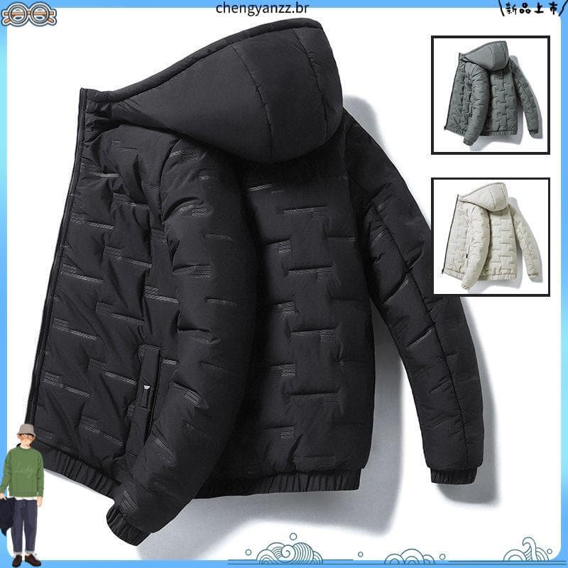 Jaqueta acolchoada de inverno grossa acolchoada jaqueta masculina novo estilo na moda jaqueta Casual juventude jaqueta n