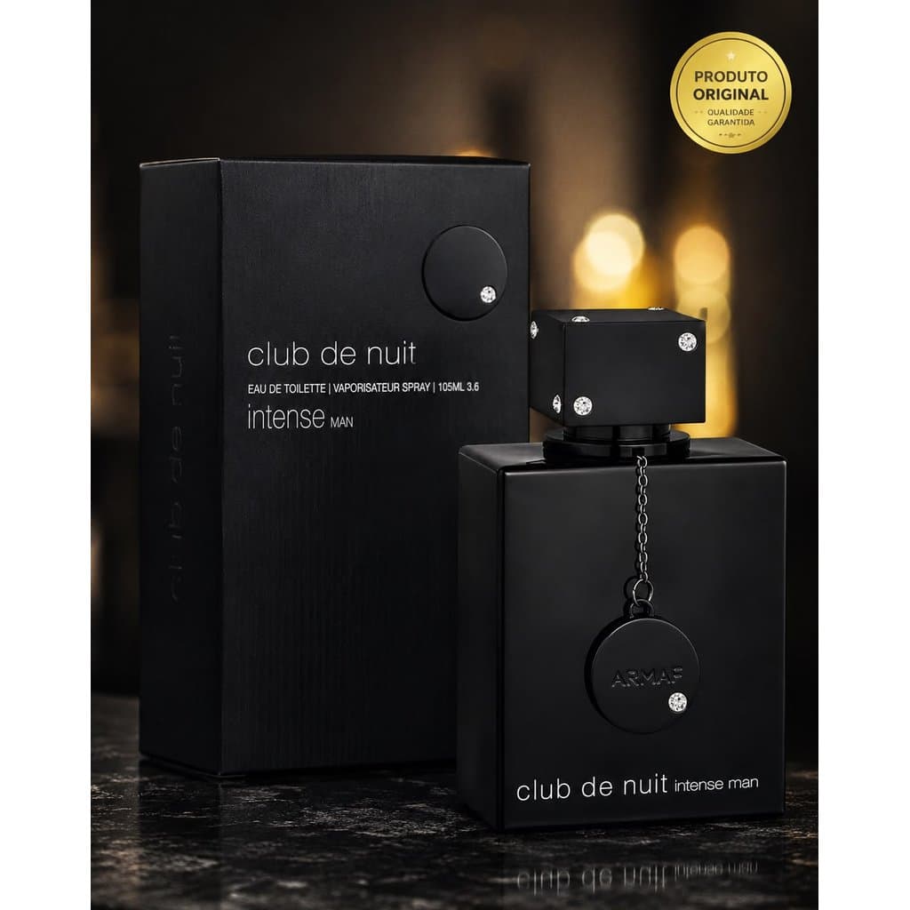 Perfume Árabe Club de Nuit Intense Man Eau de Toilette 105ml Masculino Original