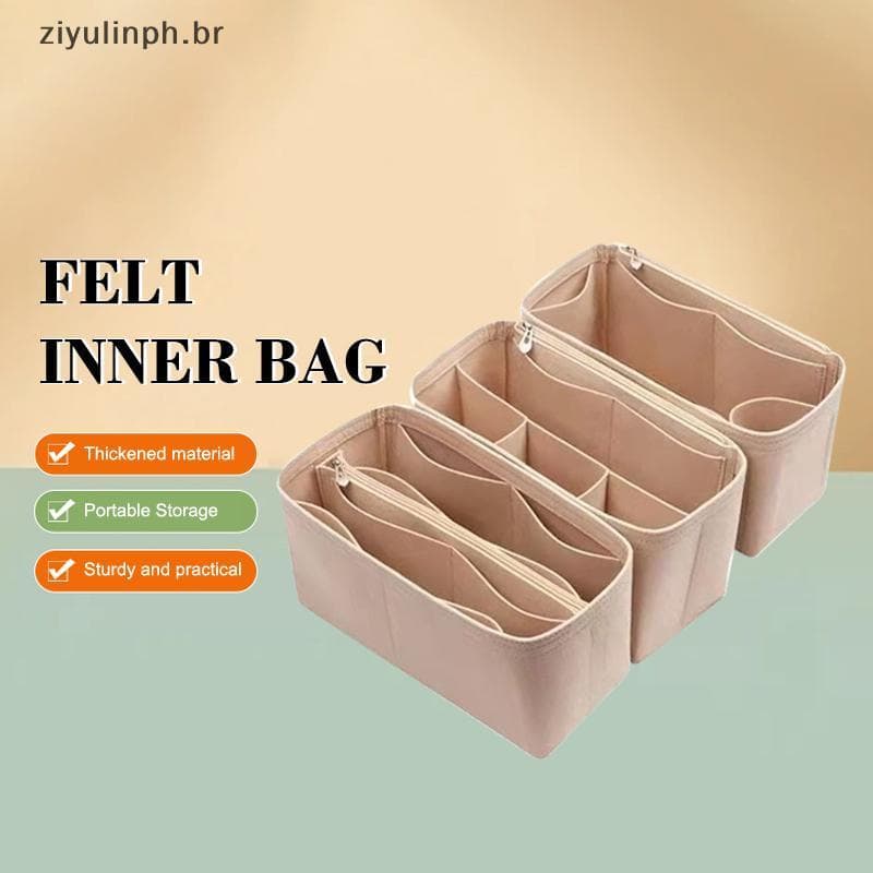 ziyulinph Organizador De Bolsa De Feltro , Modelador , Forro De Inserção , Modeladora Em Bolsas Para Liz Visetos Speedy