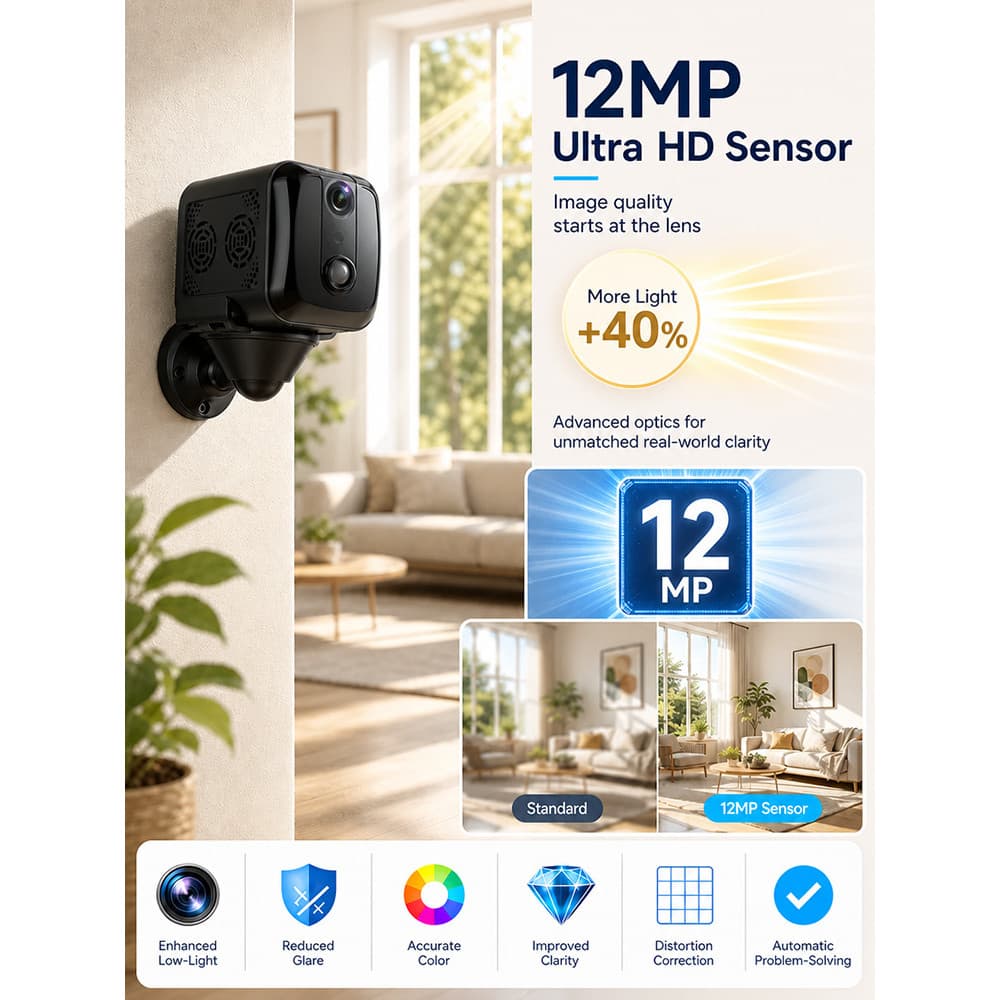 【WiFi Dupla Frequência】Infrared Surveillance Camera/Smart Home Security/Dual Frequency Camera/Câmera de Vigilância Infra