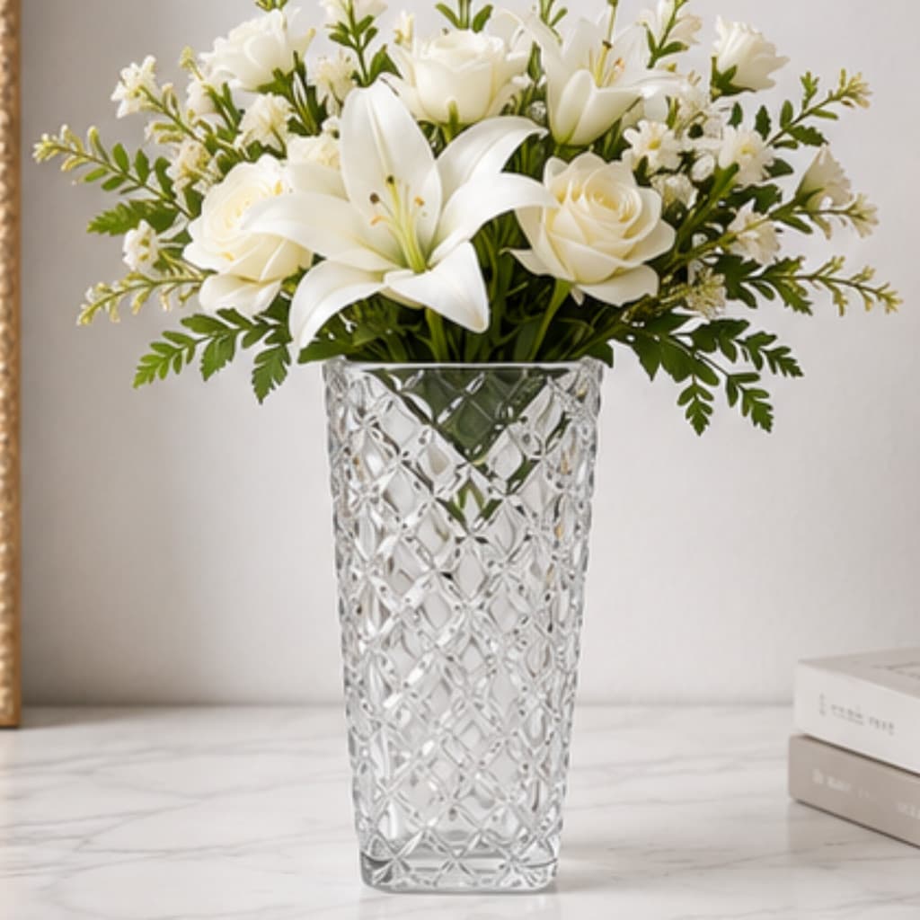 Mini Vaso Decorativo Solitario Grosso Topázio Transparente