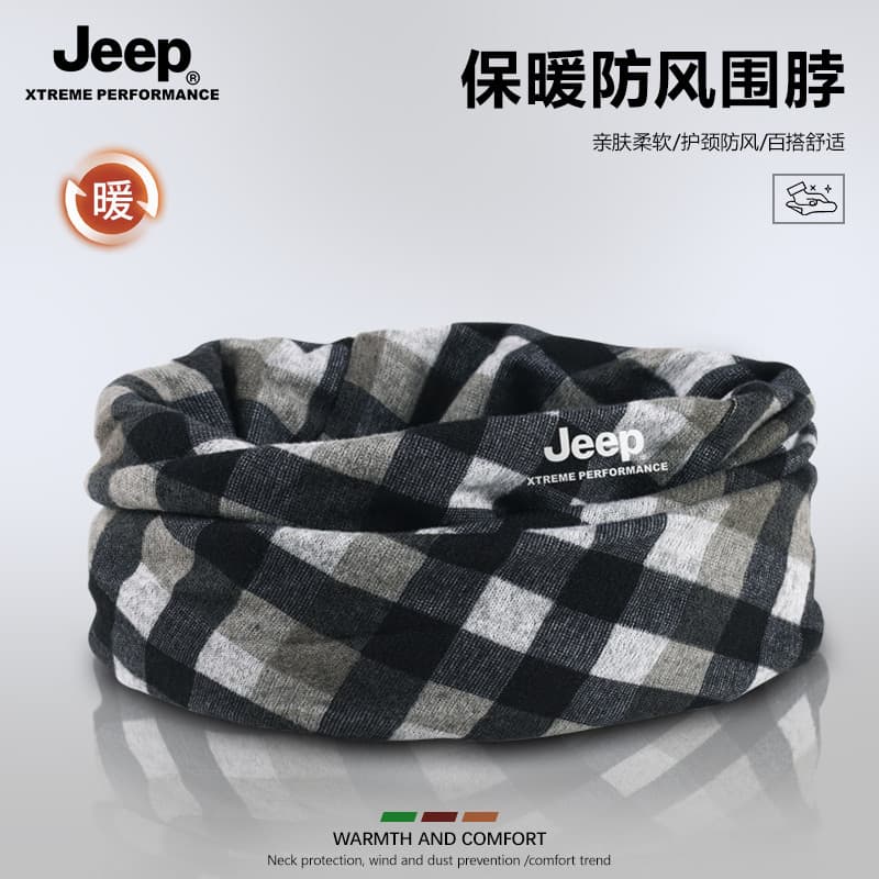 JEEP JEEP JEEP Cachecol Mulheres Inverno Pescoço Protetor Capa de Pescoço Ciclismo Ao Ar Livre Máscara À Prova de Vento