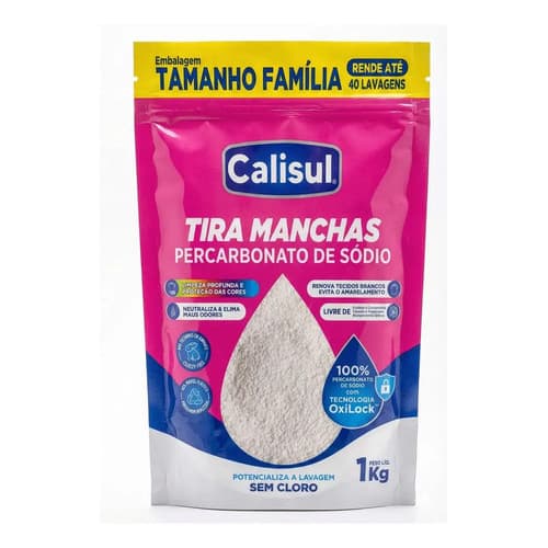 Percarbonato De Sódio 100% Tira Manchas - Sem Cloro