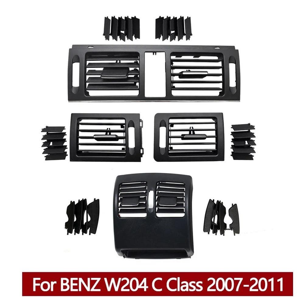 LHD RHD W204 Ar Condicionado AC Ventilação Grade Painel De Cobertura Para Mercedes Benz Classe C200 C220 C230 C260 C300