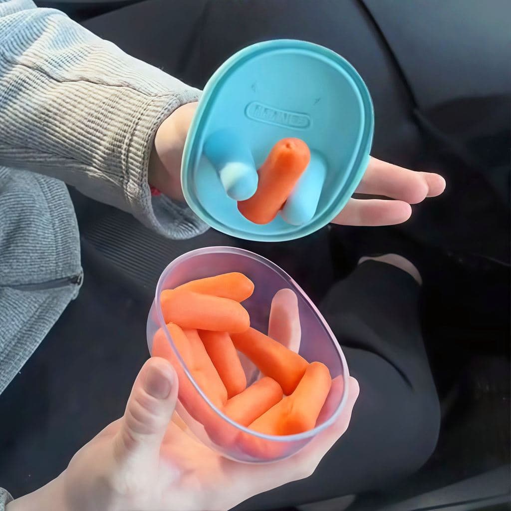 [Não há necessidade de lavar as mãos, não há mais] Clipes para lanches, sem mãos sujas, caixa de armazenamento de lanche