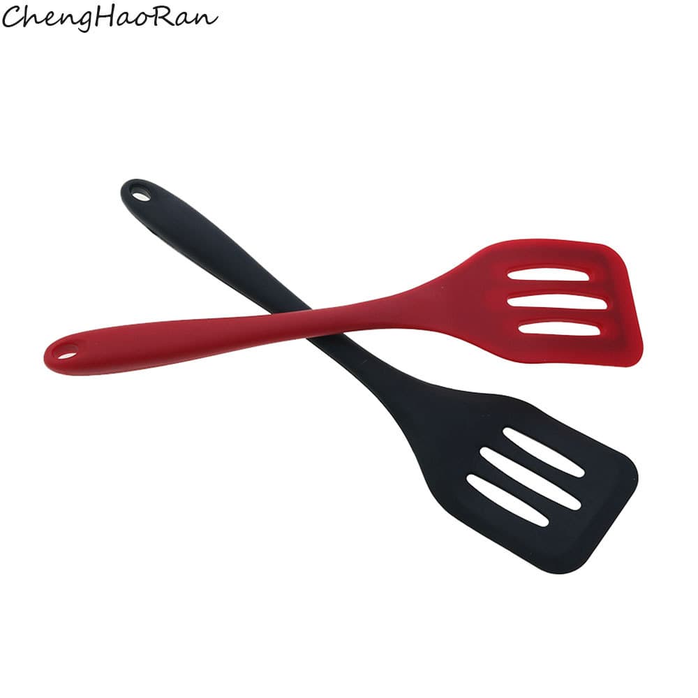 Espátula antiaderente espátula de silicone macio espátula integrada espátula de fritura silicone utensílios de cozinha e