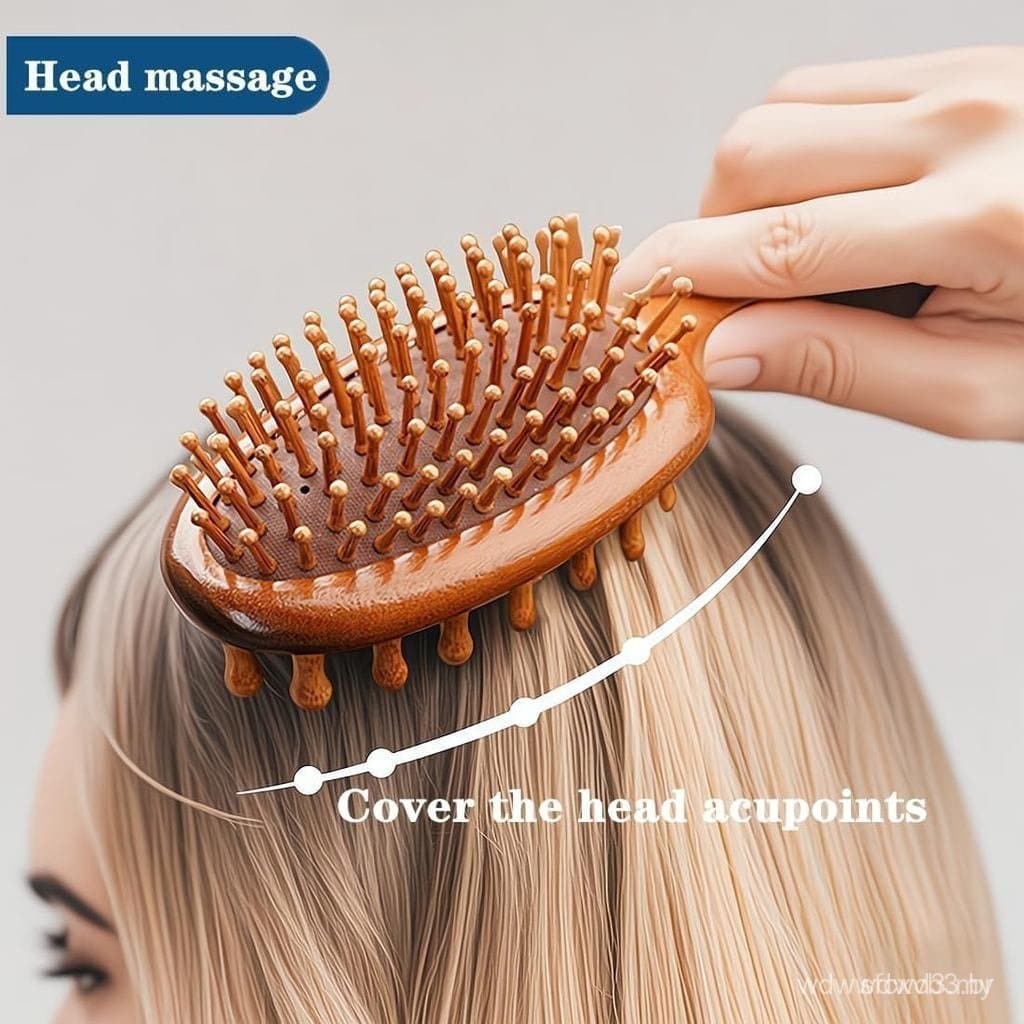 Massageador de Couro Cabeludo, Escova para Crescimento Capilar, Massageador de Cabeça, Pente para Relaxamento e Alívio d