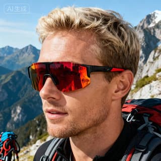 Esportes ao ar livre ciclismo óculos de sol na moda legal grande quadro à prova de areia óculos de sol da motocicleta ma