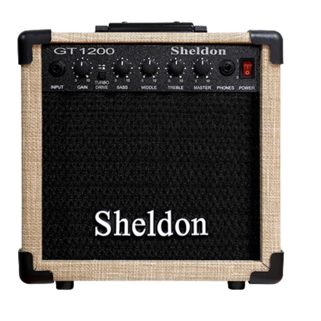 Amplificador para guitarra Sheldon GT1200 15W Palha