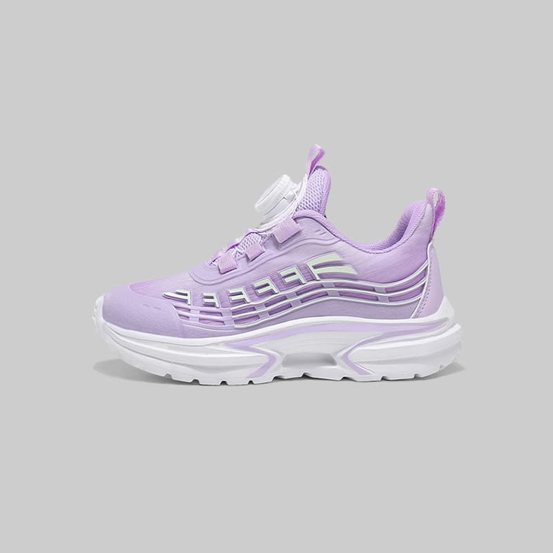 Sapatos infantis para colheita de vazamentos, calçados esportivos para meninas, malha respirável, leve, sola macia, médi