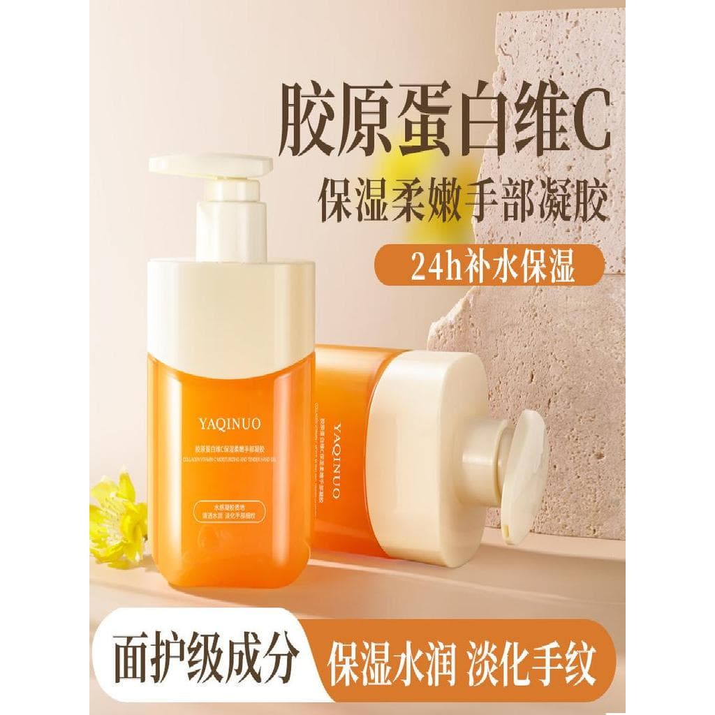 Agino colágeno vitamina C hidratante Gel para as mãos outono inverno cuidados creme para as mãos Anti-secagem linhas ásp