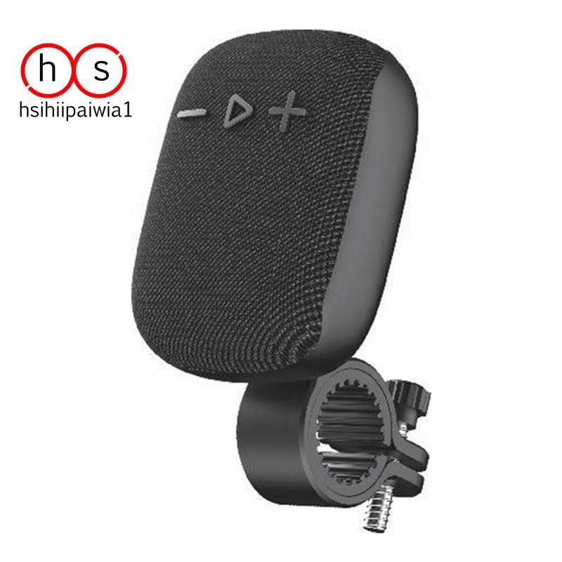 Alto-Falante De Bicicleta Barra De Mão Sem Fio Bluetooth Ao Ar Livre Guiador Subwoofer Para Ciclismo Equitação-Preto Fác