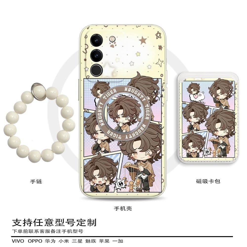 Capa de telefone magnética de quinta personalidade 13 Puppet Master Huawei Premium Soft Xiaomi Yijia