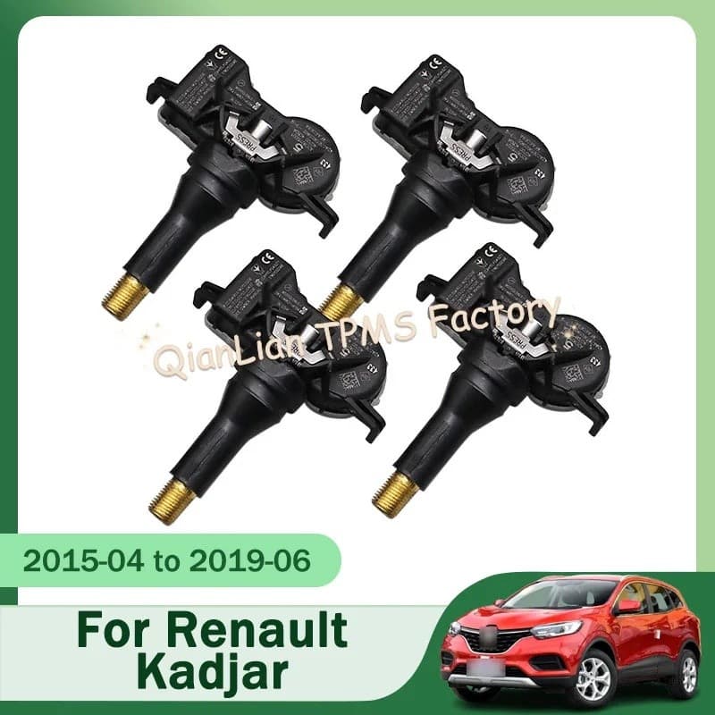 HZY Sistema De Sensores De Pneus De Carro , 4 Peças , 40700-4CB0A Para Renault Kadjar Espace V Kangoo ZE Megane Talismã
