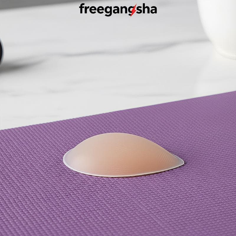 [FRE] Almofada De Dedo De Camelo De Silicone Respirável , Adesivo Invisível Reutilizável , Proteção Privada Feminina Par