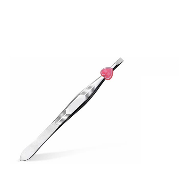 Aço inoxidável profissional sobrancelha Clipper alicate sobrancelha aparar boca plana Diagonal boca sobrancelha pinças