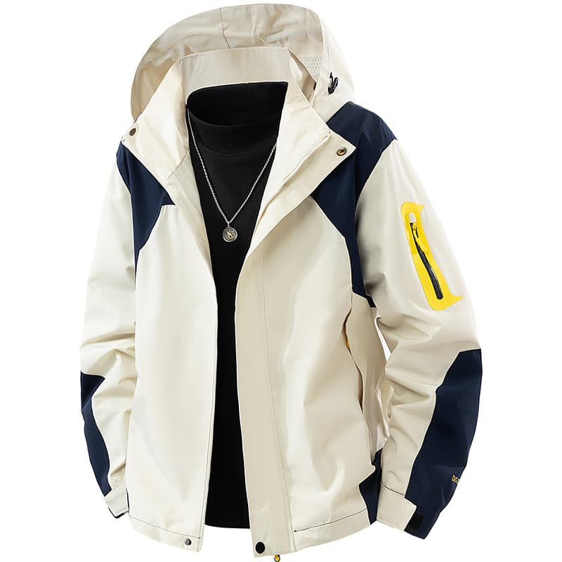 Jaqueta masculina jaqueta masculina 2026 outono novo estilo jaqueta masculina de três prova funcional montanhismo lazer