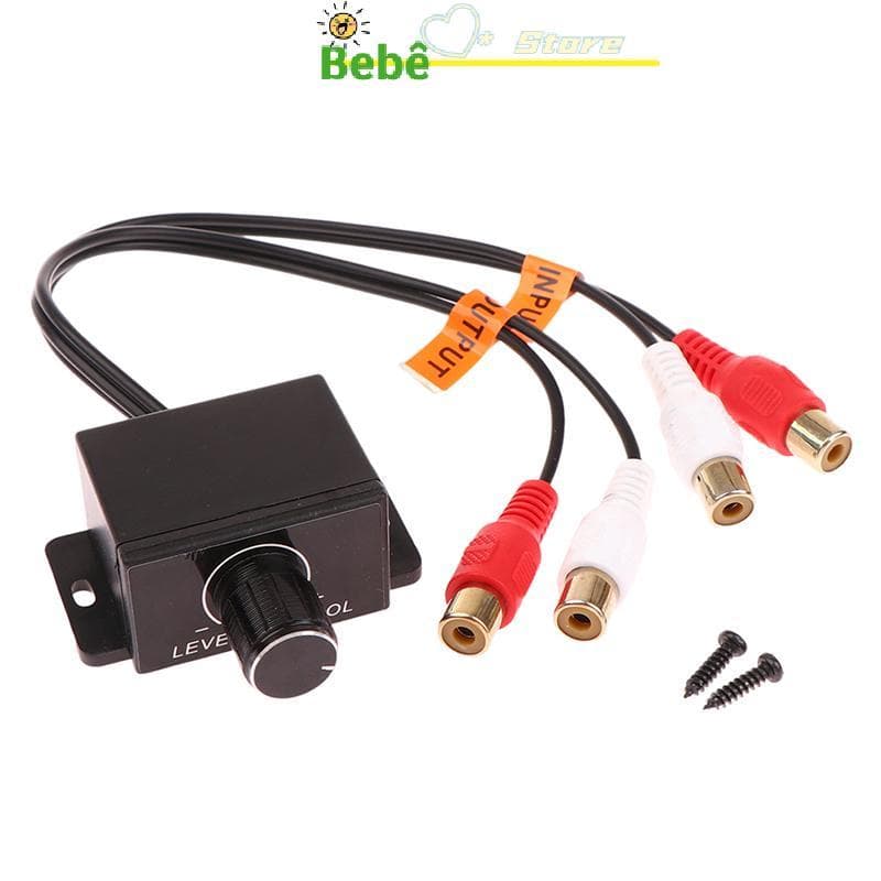 BRKC Novo Amplificador De Carro Regulador De Volume Alto-Falante Controlador De Baixo Áudio Ajustador De Som Subwoofer