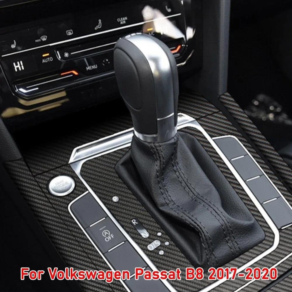 Adesivo Interior Do Carro Caixa De Engrenagens Película Protetora Para Volkswagen Vw Passat B8 2017-2022 Painel Fibra Ca