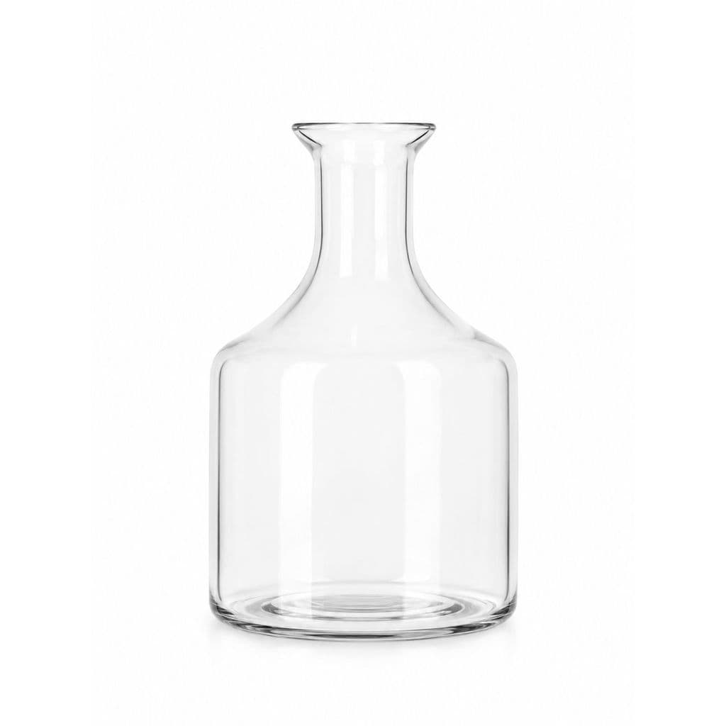 Vaso Sardegna de Vidro Transparente Decorativo para Flores e Arranjos