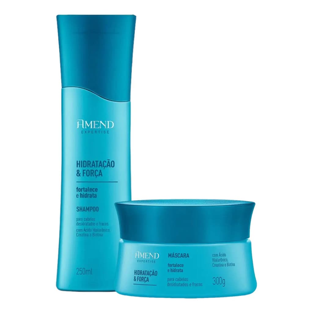 Kit Amend Hidratação E Força - 2p Shampoo + Máscara