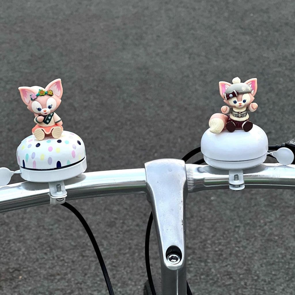 Sino de bicicleta infantil fofo de desenho animado, sino prensado à mão, adapta ao equilíbrio, Scooter, bicicleta de est
