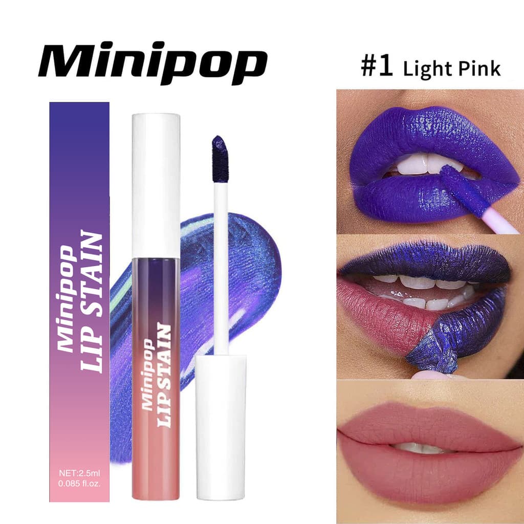 Delineador labial à prova d'água TEMU Alluring Purple Matte