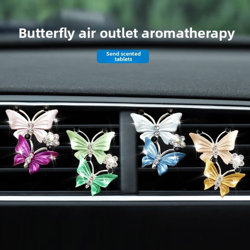 Entrega rápida. Clipe para grelha de ventilação do ar condicionado do carro. Clipe difusor de aroma com design de borbol