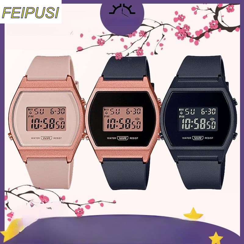 Relógio Feminino LW-204-4A LED Digital Esportivo Infantil