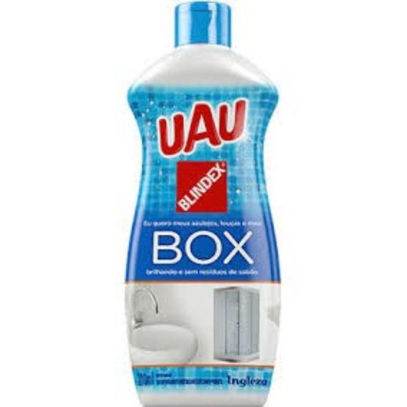 Limpa Box Uau 200ml - Aprovado Pela Blindex - Ingleza - Removedor de Manchas e Tira