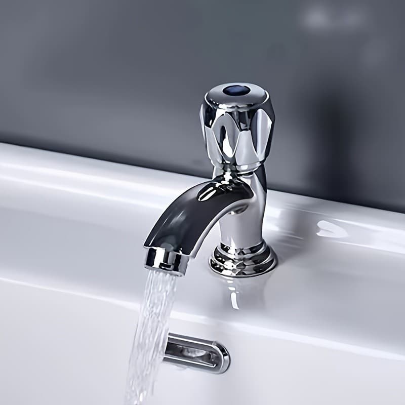 Torneira Banheiro Lavabo Lavatório Pia Metal Abs e Inox Para Cuba Pia
