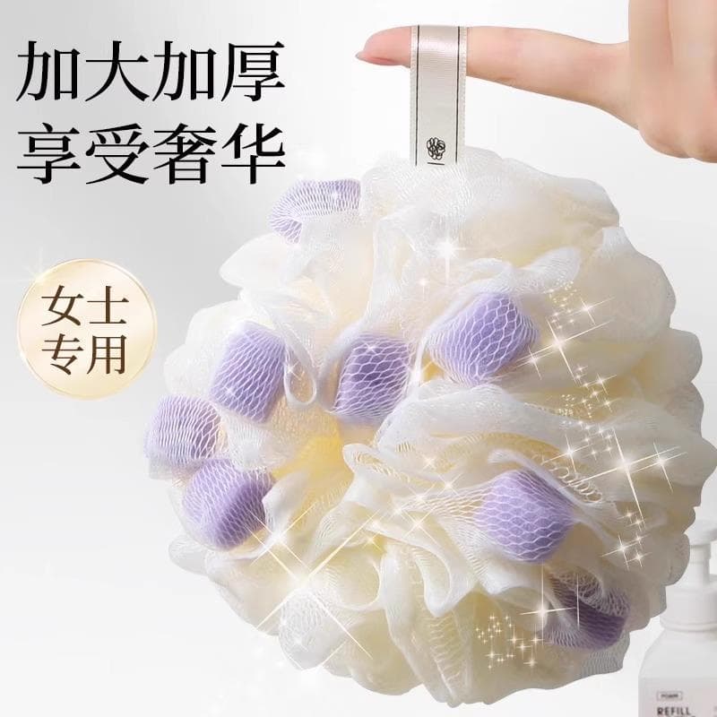 Bola de banho High-End Super macio banho flor meninas homens banho bola tamanho grande espuma banho esfregando ferrament