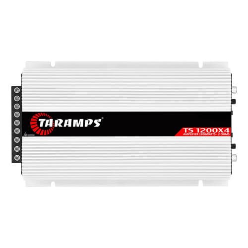 Modulo Amplificador Taramps Ts1200x4 1200w Ts 1200x4 2 Ohms Branco