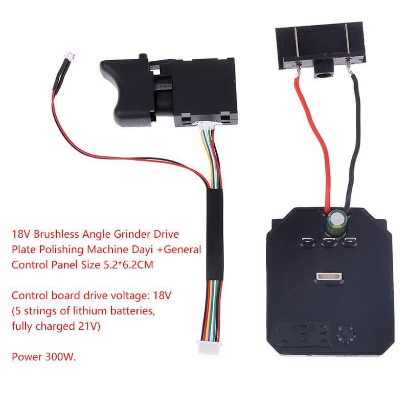 Ferramenta Elétrica Ângulo Moedor Interruptor Sem Escova Chave Placa De Controle Para-Mãe Dayi 2106/161/169