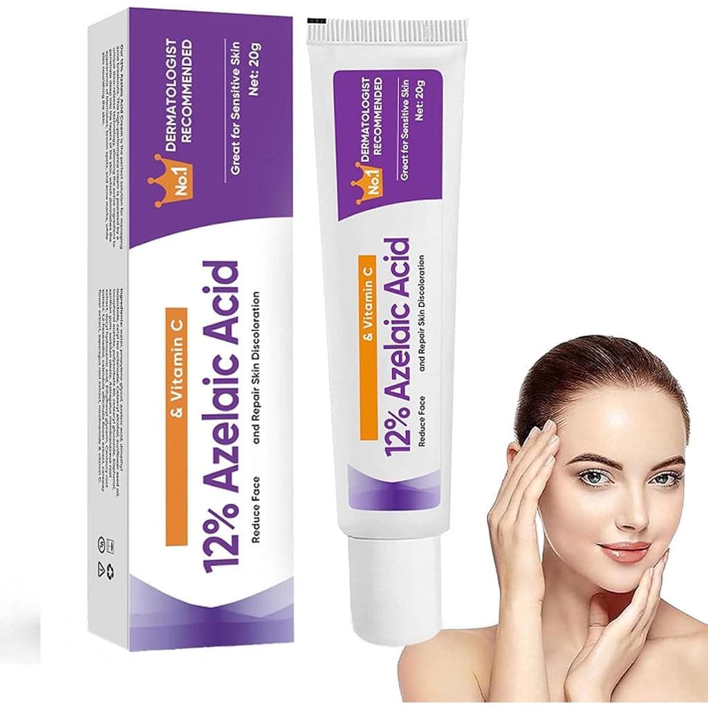 Creme Facial, Tratamento Clareador para a Pele do Rosto, Sérum Facial 12%, Creme para Manchas Escuras, Sérum Antienvelhe