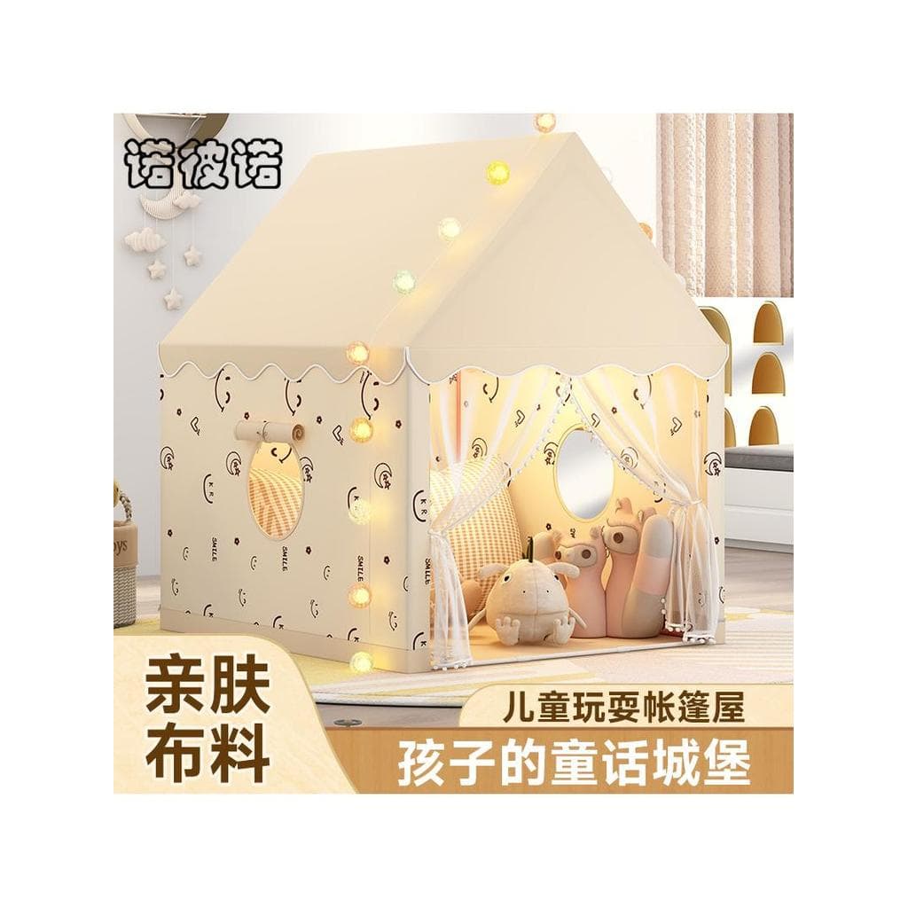 Tenda infantil interior menina menino castelo pequena casa de bonecas princesa fantasia cama jogo Base secreta