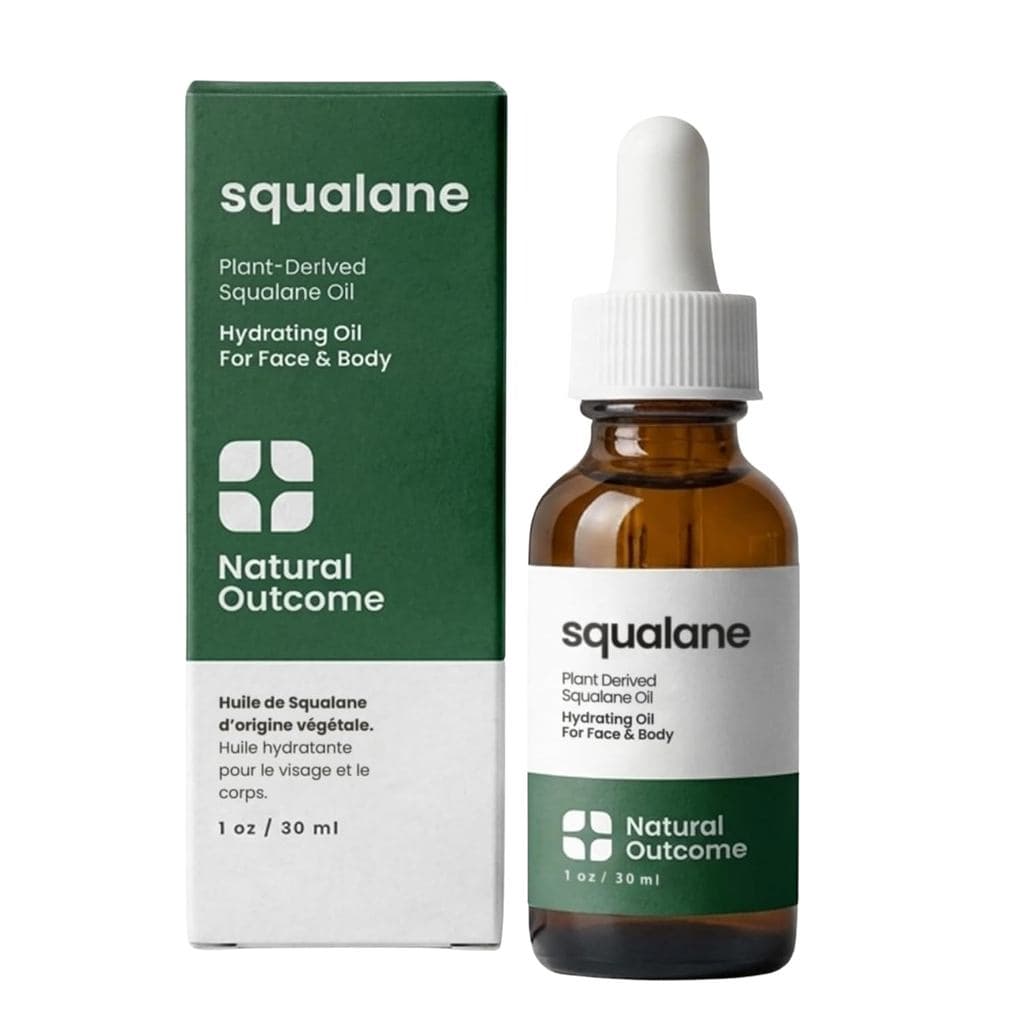 Óleo de Esqualano Puro l Óleo de Esqualano 100% de Origem Vegetal para Rosto, Corpo, Cabelo e Lábios I Óleo Hidratante L