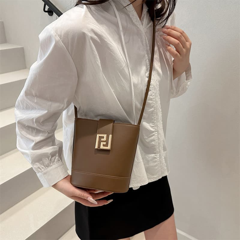 Bolsa bolsa transversal feminino High-End nicho Design saco feminino 2025 novo estilo moda All-Match um ombro saco do me