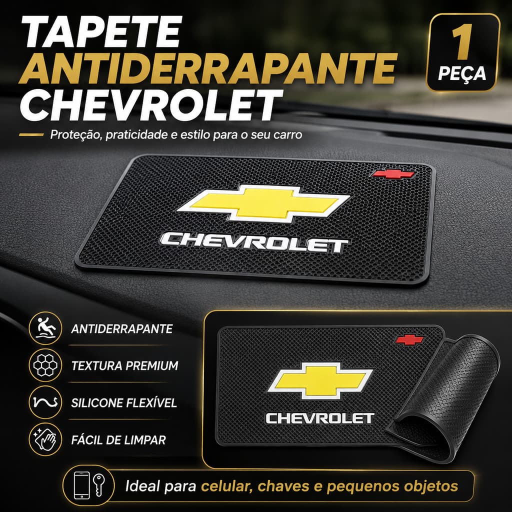 1Pc Painel Do Carro Anti Deslizamento Esteira Silicone Suporte Telefone Almofada Para Chevrolet Onix Cruze Malibu Equino