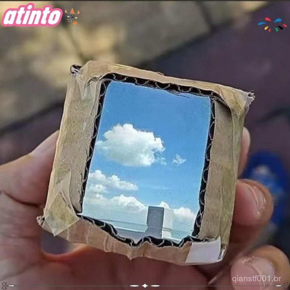 Visor De Nível De Cintura ATINTO , Lente Fresnel DIY Feita À Mão , Impressão Portátil 50 Lentes Ópticas