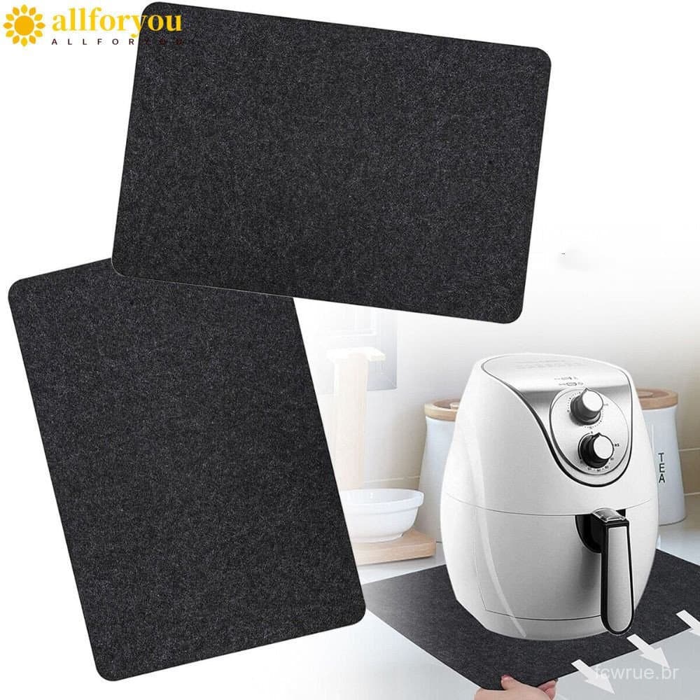 ALLFORYOU1 Tapete Resistente Ao Calor , Protetor De Bancada De Silicone De Feltro Para Fritadeira De Ar De Superfície De