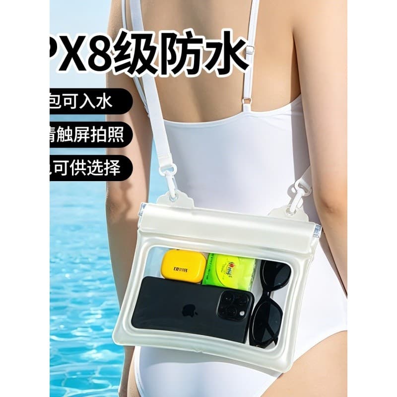 2026 novo estilo masculino feminino IPX8 grau à prova dwaterproof água saco do telefone móvel tela de toque fotografia n