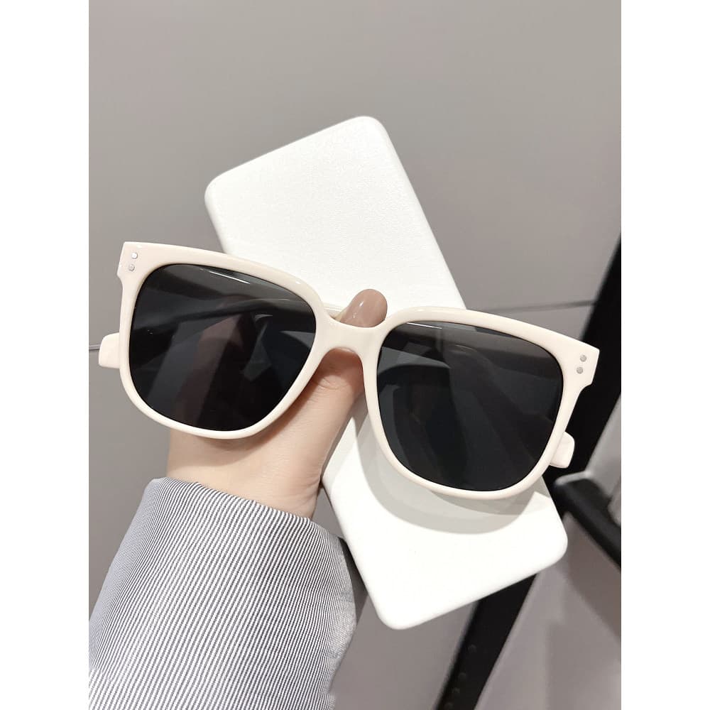 oculos clip on blogueira feminino oculos ray ban feminino Óculos de sol G GM femininos com aparência mais fina e